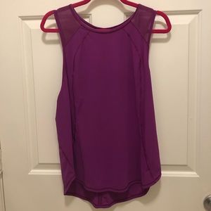 Lululemon Sculpt Tank in Magenta